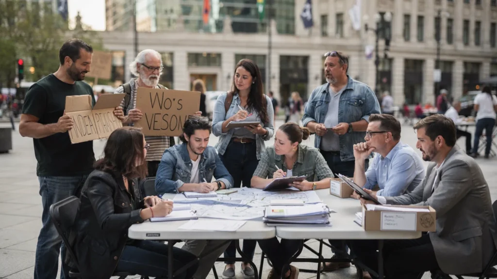 Discursive Democracy for Protest Movements - Main Image