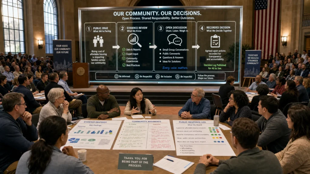 Civic Participation for Citizens Who Want Real Influence - Main Image