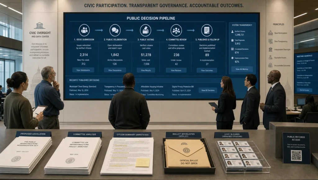 Civic Participation and the New Digital Social Contract - Main Image