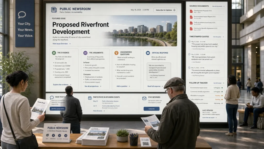 Discursive Democracy and the Future of Public News - Main Image