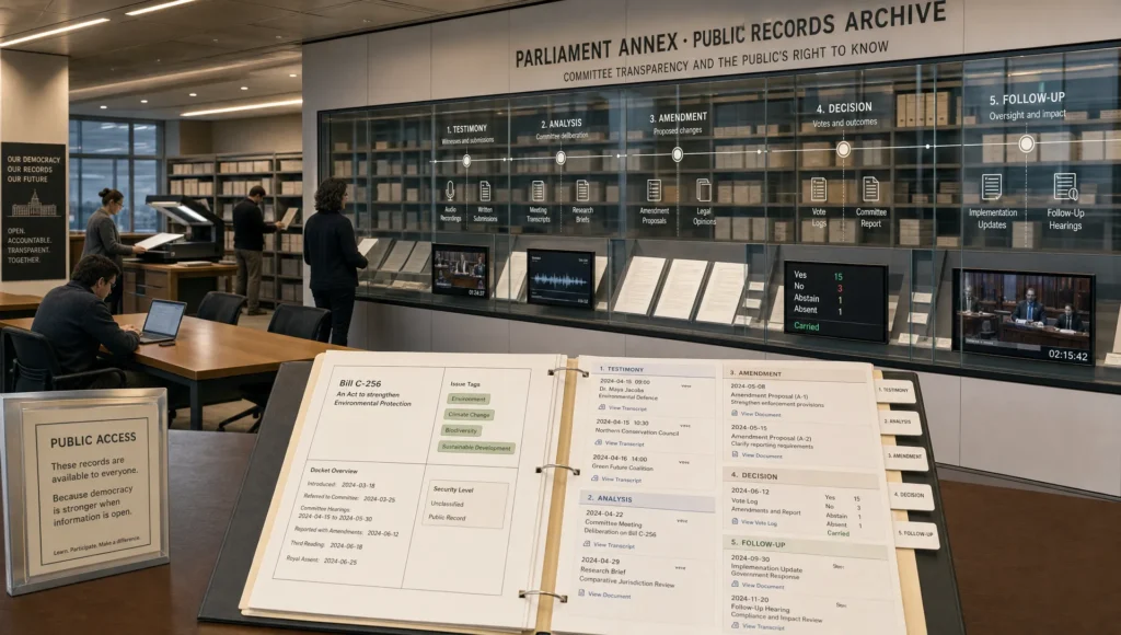 Discursive Democracy for Public Committee Records - Main Image