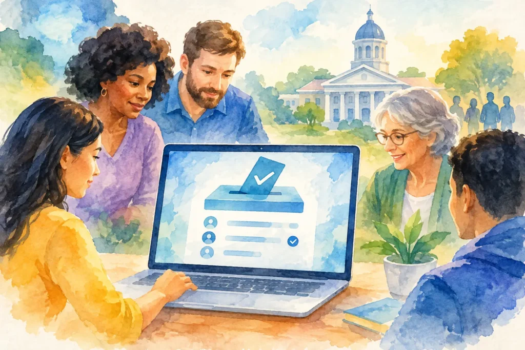 Best Online Voting Platform Free for Civic Groups